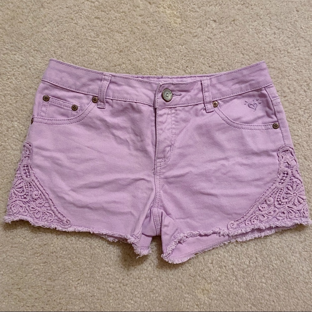 Justice Premium Denim Shorts (12R)